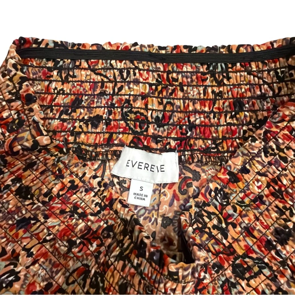 Evereve Paisley A-Line Skirt | Boho | Multicolor | Size SEvereve Paisley A-Line - Picture 2 of 6